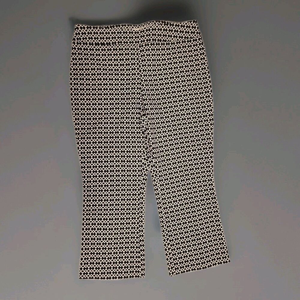 Catos Womens Slacks Size 14 Plaid Wide Leg Roomy